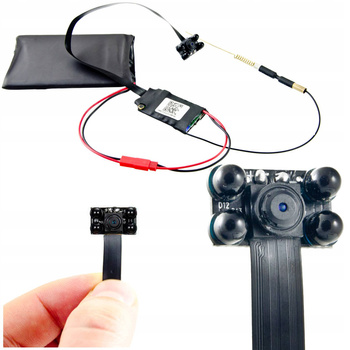 Dyskretna Mini Kamera Szpiegowska WIFI HD P2P 4IR  S06NB