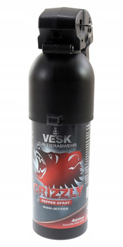 Gaz obronny pieprzowy Grizzly 400 ml gaśnica