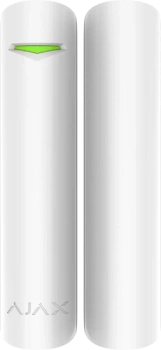 Bezprzewodowy Czujnik otwarcia drzwi okna magnetyczny Ajax Doorprotect Plus biały