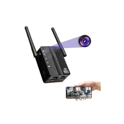 Mini Kamera WiFi Ukryta w Repeater Sieci na Żywo WE27