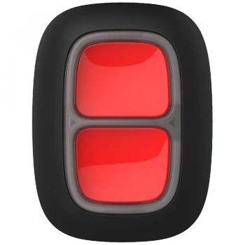 Bezprzewodowy przycisk alarmowy Ajax DoubleButton biały