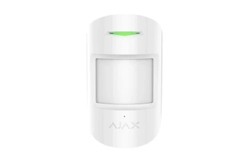 Bezprzewodowa czujka ruchu i zbicia szyby Ajax CombiProtect Biały
