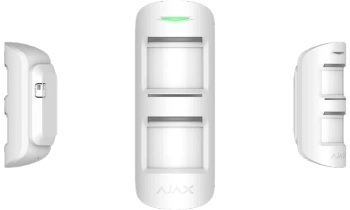 Zewnętrzny czujnik ruchu Ajax MotionProtect Outdoor Biały Odporny na Zwierzęta