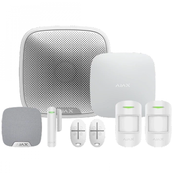 Bezprzewodowy zestaw alarmowy Rozbudowany StarterKit Ajax Biały